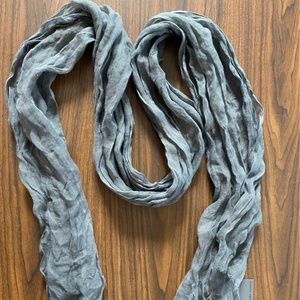 NWT JOhn Varvatos 100% Linen Crinkle Scarf